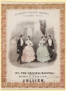 No 1 Julliens Original Mazurka, ou o Cellarius False de English School