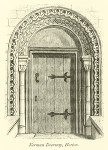 Norman Doorway, Horton de English School