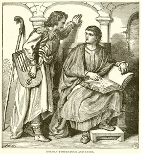 Troubadour e barcaça normandos de English School