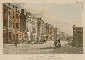 Lado norte, de, cavendish, quadrado, londres de English School