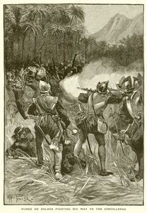 Nunez de Balboa Luta a caminho das Cordilheiras de English School