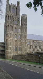 Octagon Tower, do sul, construiu 1322 de English School