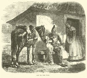 Para a guerra, outubro de 1870 de English School