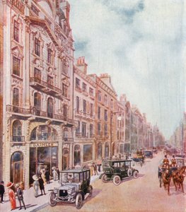 Escritórios e showrooms da Daimler Company em Pall Mall de English School