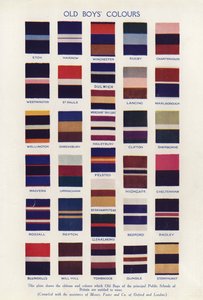 Cores dos meninos velhos de English School