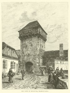 Antigo portão de Kolosvar, Transilvânia de English School
