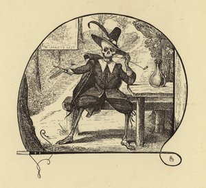 Old Hobson, John Milton (gravura) de English School