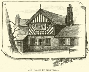 Casa velha, em, sheffield de English School