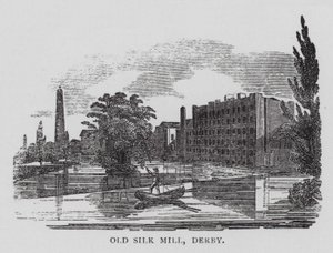 Old Silk Mill, Derby (gravura) de English School