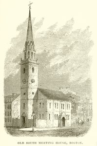 Casa de reunião sul velha, Boston