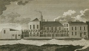 Old White Conduit House, em Pentonville, Londres de English School