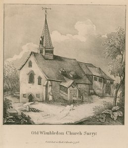 Igreja Velha de Wimbledon em Surrey de English School