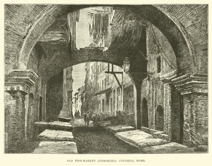 Velho mercado de peixe, Pescheria Vecchia, Roma de English School
