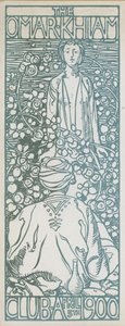 Omar Khayyam Club Dinner, 5 de abril de 1900 de English School