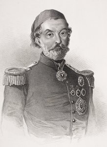 Omar Pasha Latas, da &39;Galeria de Retratos Históricos&39;, publicado em 1880 de English School