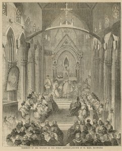 Abertura da Igreja de Santa Maria de English School