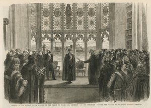 Abertura da Biblioteca Middle Temple de English School
