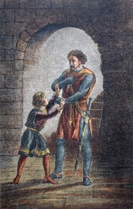 &39;Ou Hubert, se você quiser, cortar minha língua, para que eu possa manter meus olhos&39;, 1890 de English School