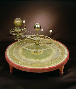 Orrery, fabricado pela Newton & Co., Londres, início do século XIX (latão)