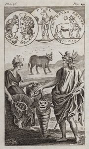 Osiris, Apis, Serapis (gravura) de English School