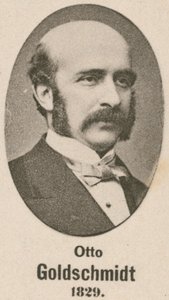 Otto Goldschmidt (gravura) de English School