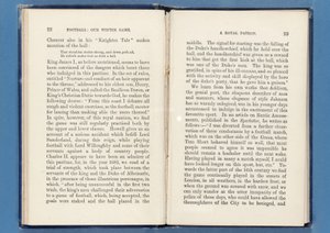 Page from Football: Nosso Jogo de Inverno, de Charles W. Alcock, 1874 (ver também 315143-4) de English School