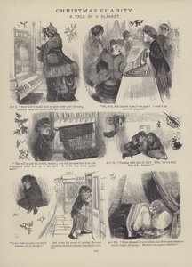 Página de The British Working Man or One Who Does Not Believe In Him (gravura) de English School