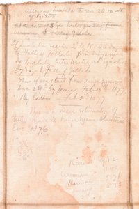 Página de um álbum pertencente a Henry Morton Stanley de English School
