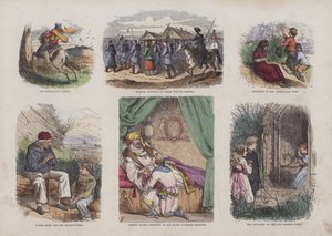 Página do Livro de Imagens Atraente (gravação a cores) de English School