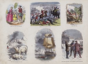 Página do Livro de Imagens Atraente (gravação a cores) de English School
