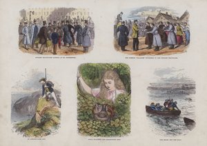Página do Livro de Imagens Atraente (gravação a cores) de English School