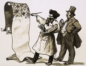 Papel de parede pintura de English School