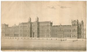 Palácio de Whitehall. Publicado 1748