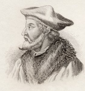 Paolo Giovio, do &39;Crabb&39;s Historical Dictionary&39;, publicado em 1825 de English School