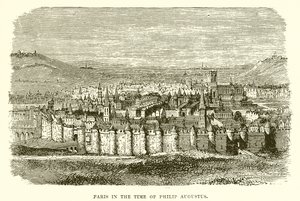 Paris no tempo de Philip Augustus de English School
