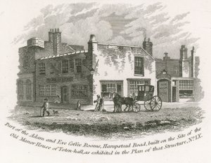 Parte dos cafés Adão e Eva, Hampstead Road de English School