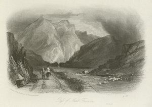 Passagem de Nant Ffrancon, North Wales de English School