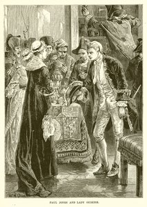 Paul Jones e Lady Selkirk de English School