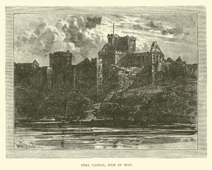 Peel Castle, Ilha de Man de English School