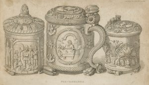 Peg Tankards de English School