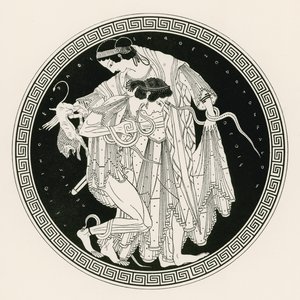 Peleu e Tétis (gravura) de English School