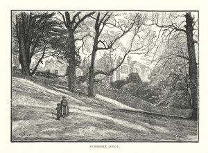 Pembroke Lodge (gravura) de English School