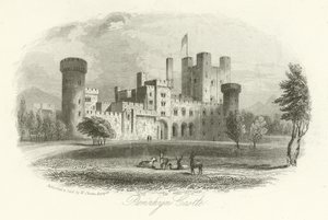Penrhyn Castle, Llandygai, País de Gales de English School