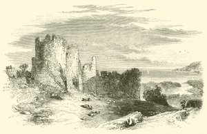 Castelo de Penrice (gravura) de English School