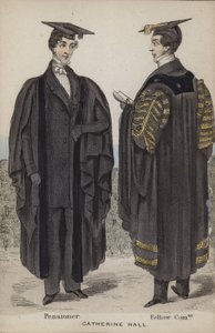Pensionista, companheiro Commoner, Catherine Hall de English School