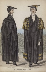 Pensoner, colega Commoner, St Johns College de English School