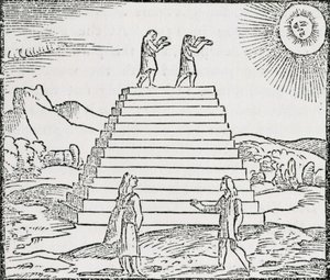 "Peruanos Adorando o Sol", de "A História Narrativa e Crítica da América", editado por Justin Winsor, Londres, 1886 de English School