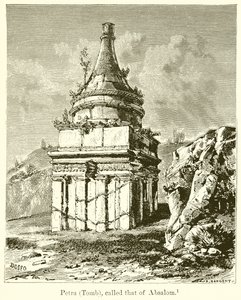 Petra (Tumba), chamada de Absalão