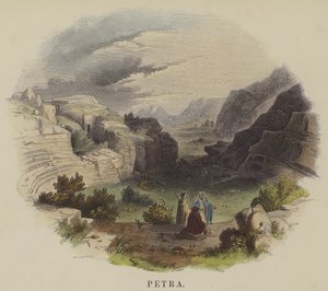 Petra (gravação a cores) de English School