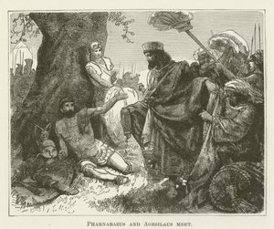 Pharnabazus e Agesilaus se encontram